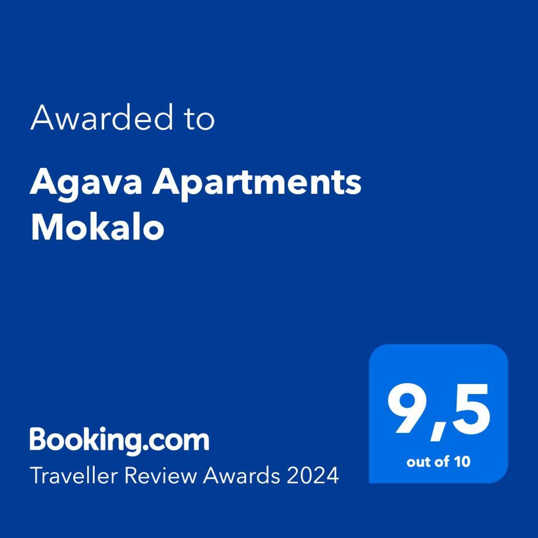 Agava Apartments Mokalo Оребич Екстер'єр фото